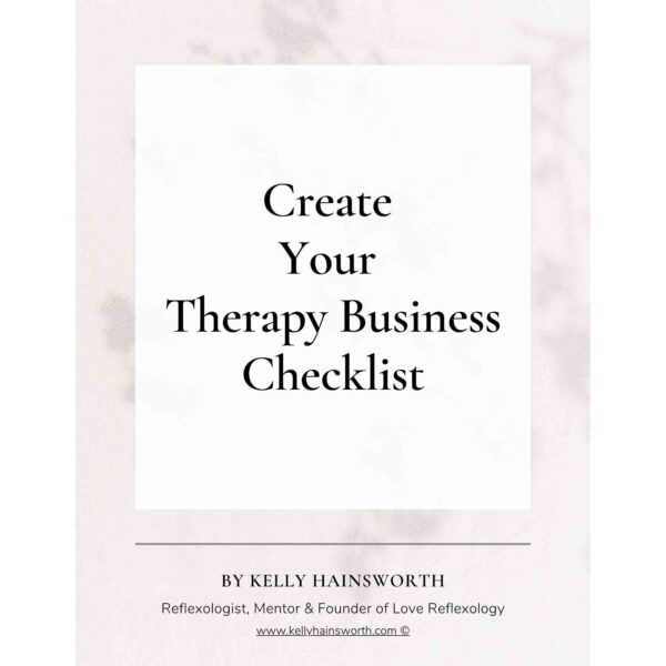 Create Your Therapy Business Checklist